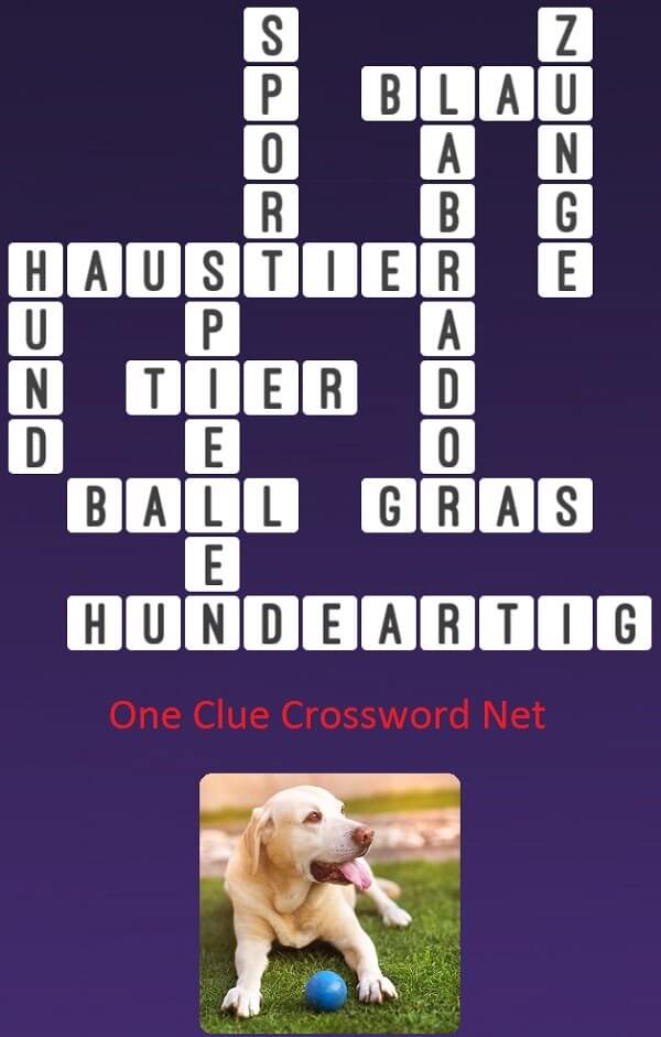 One Clue Crossword Hund Antworten