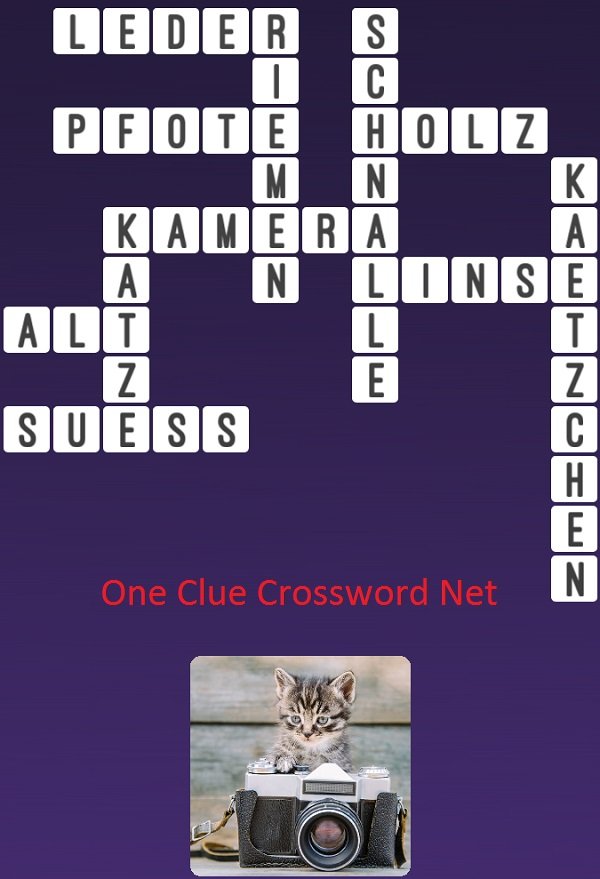 One Clue Crossword Kaetzchen Kamera Antworten