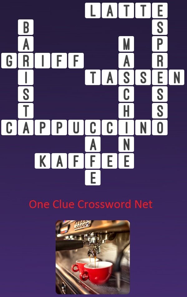 One Clue Crossword Kaffee Maschine Antworten