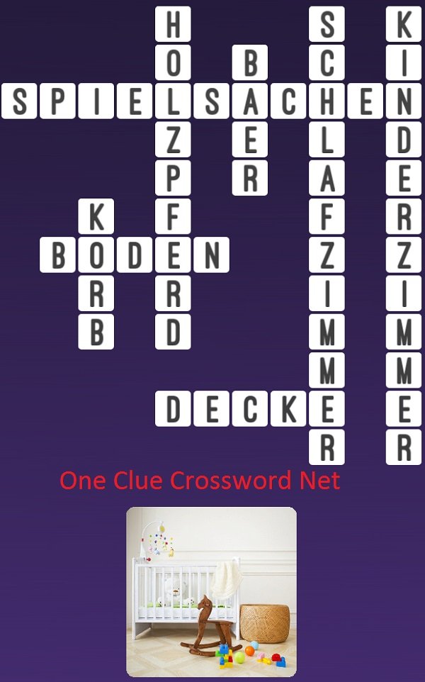 One Clue Crossword Kinderzimmer Antworten