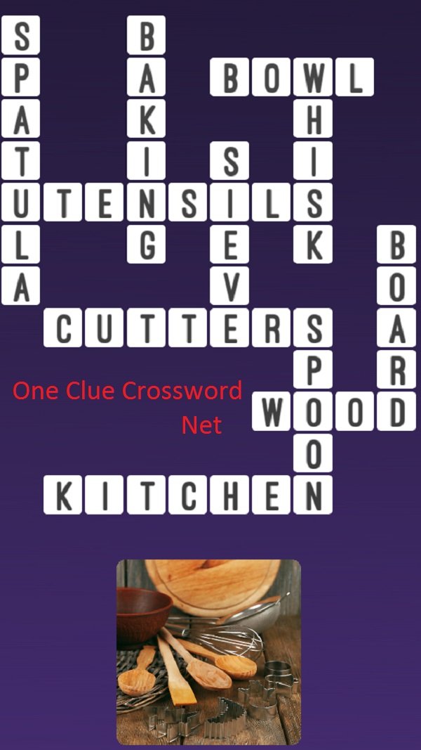 One Clue Crossword Kitchen Utensils Answer 