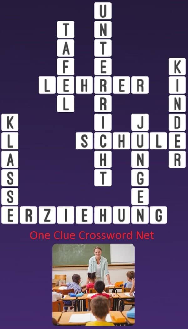 One Clue Crossword Klasse Antworten