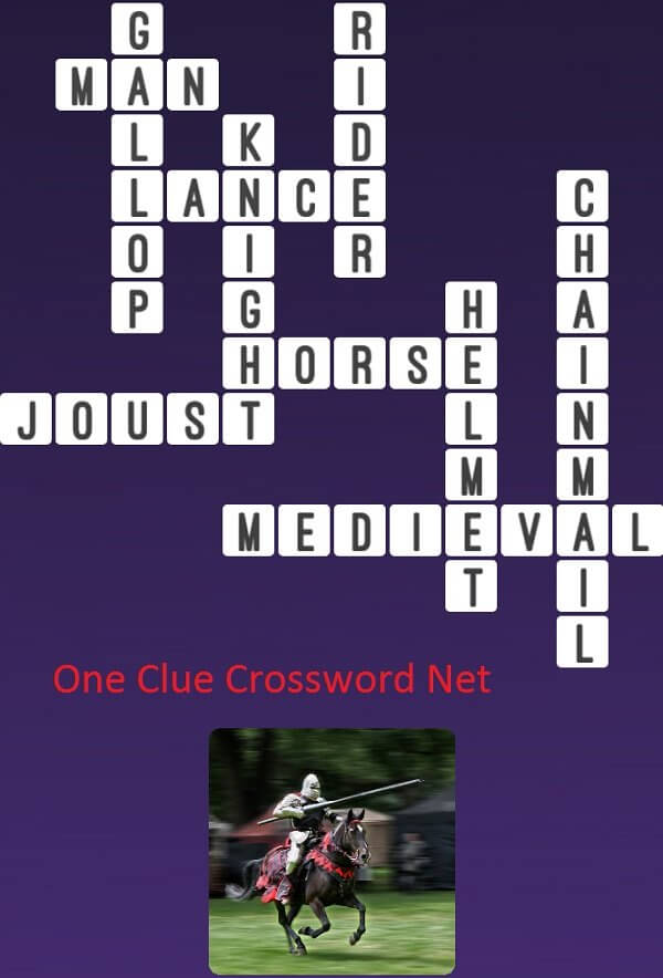 Knight - One Clue Crossword