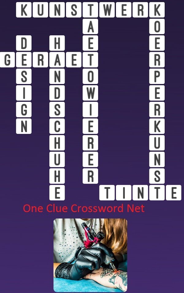 One Clue Crossword Koerperkunst Antworten