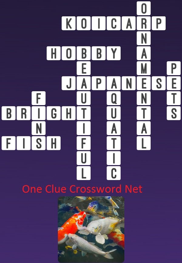 Garden Pond Fish Crossword Puzzle Bios Pics