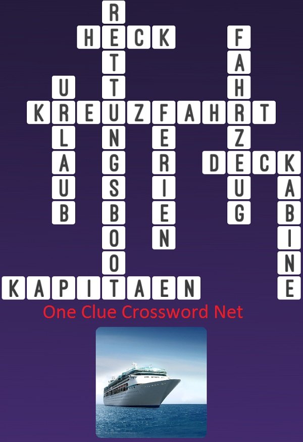 One Clue Crossword Kreuzfahrt Antworten