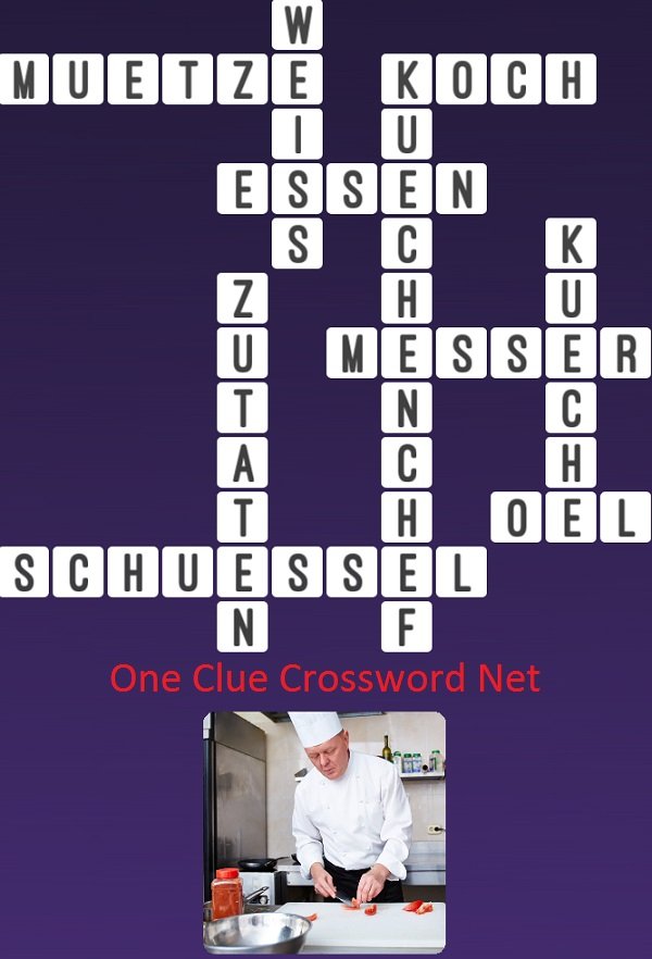 One Clue Crossword Kuechenchef Antworten