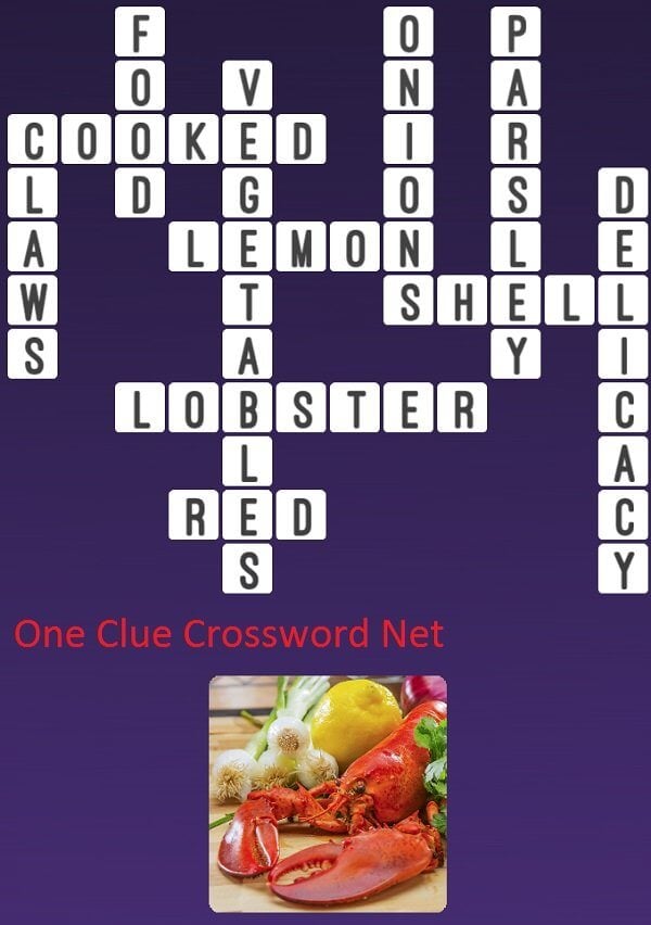 Lobster One Clue Crossword