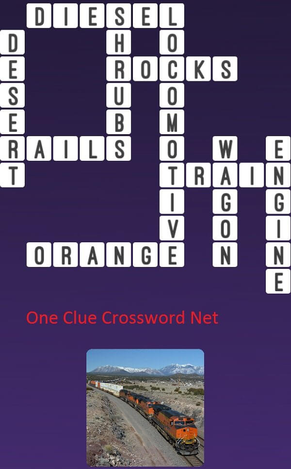 One Clue Crossword Locomotive Train Answer