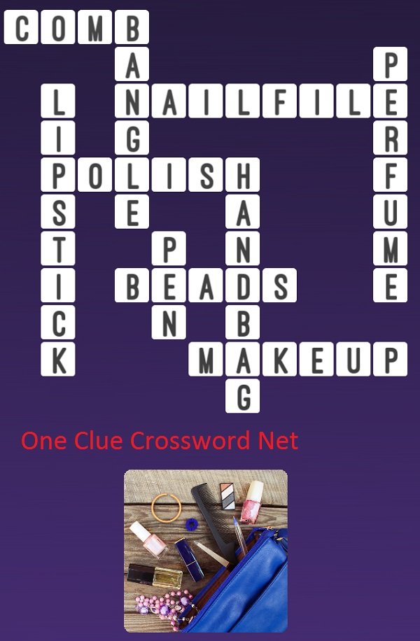One Clue Crossword Make Up Bag Answer