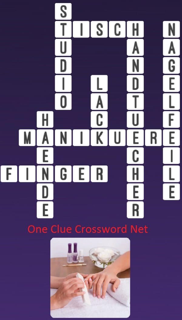 One Clue Crossword Manikuere Antworten