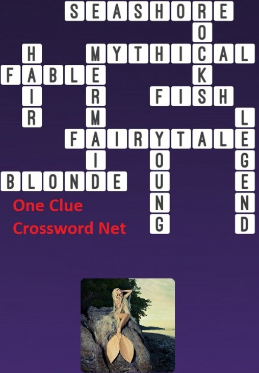Mermaid - Get Answers for One Clue Crossword Now