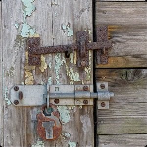 One Clue Crossword Metal Locks