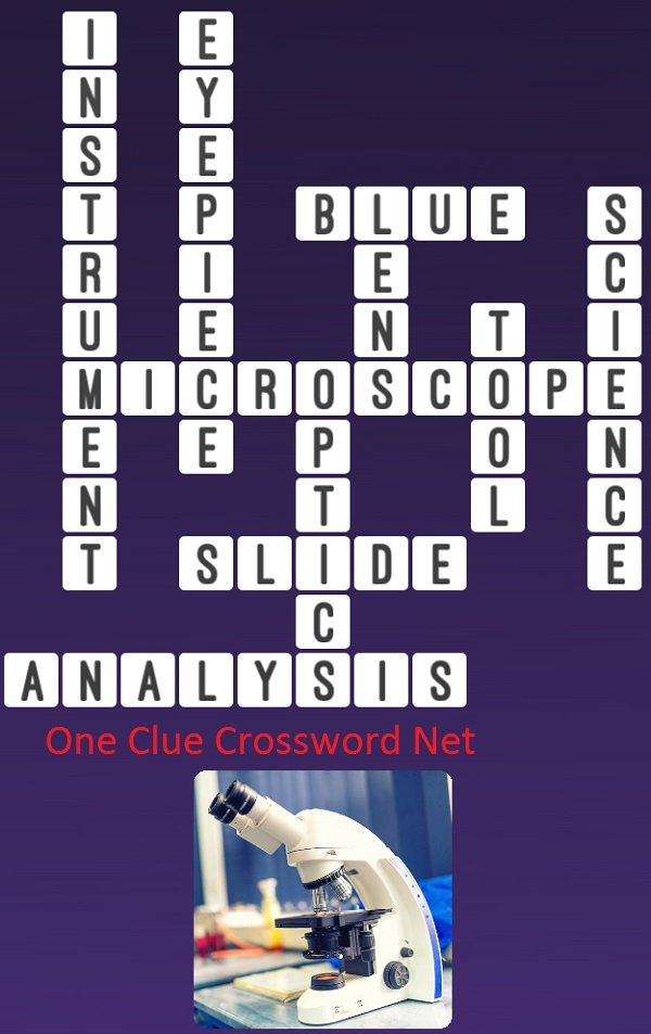 One Clue Crossword Microscope Answer