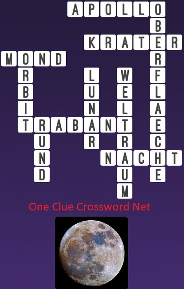One Clue Crossword Mond Antworten