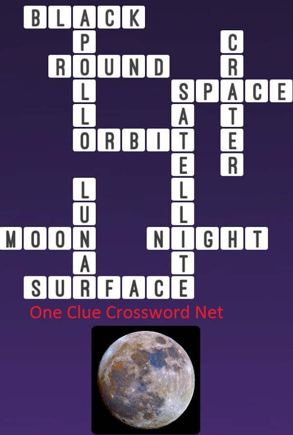 Moon One Clue Crossword