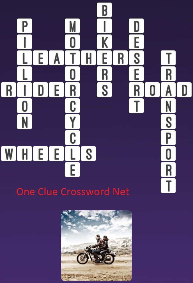 Motorcycle One Clue Crossword