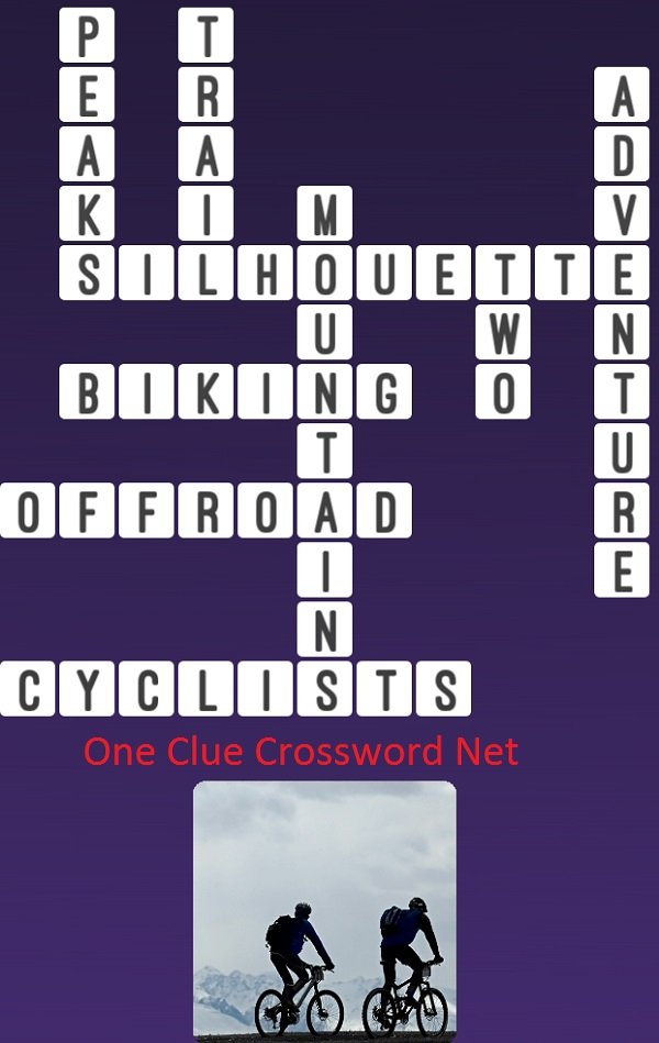 Mountain Biking One Clue Crossword