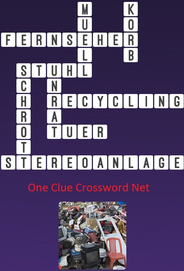 One Clue Crossword Muell Antworten