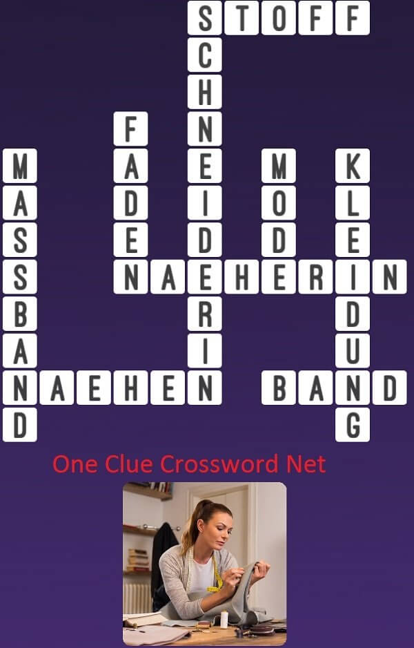 One Clue Crossword Naeherin Antworten