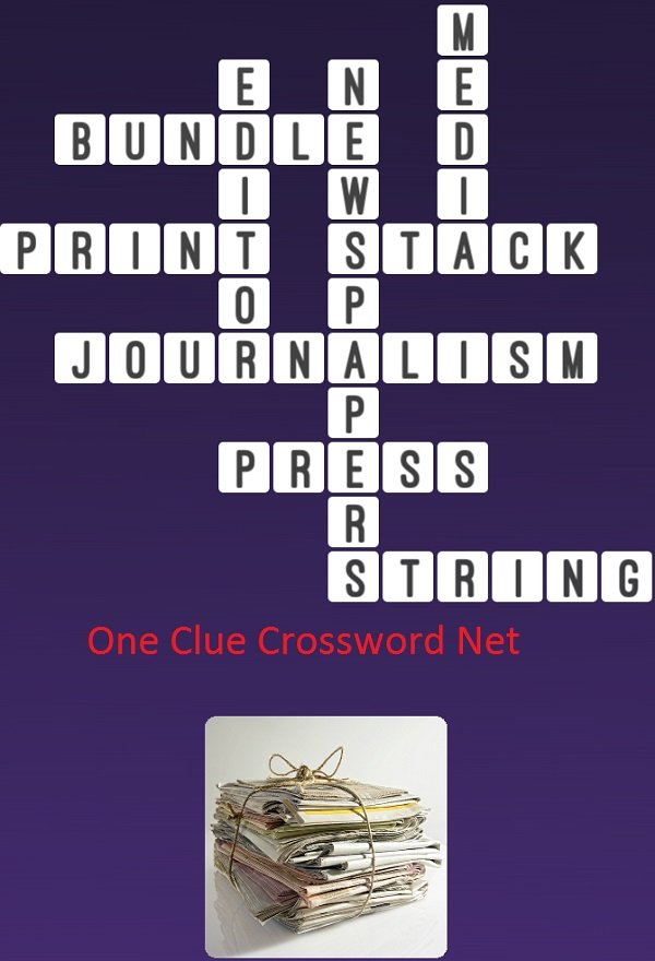 One Clue Crossword Newspaper Answer