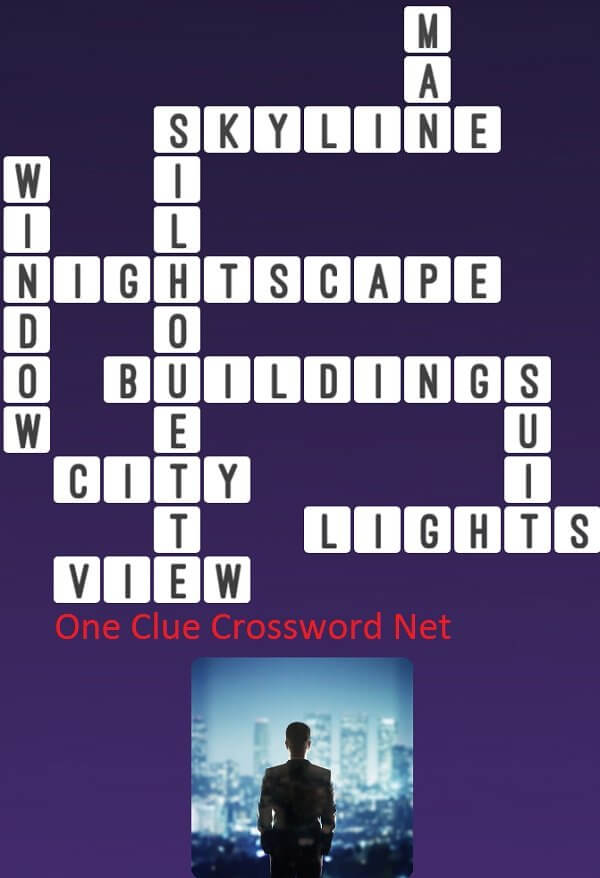 Nightscape Man One Clue Crossword
