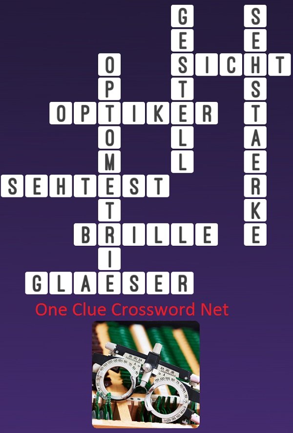 One Clue Crossword Optometrie Antworten