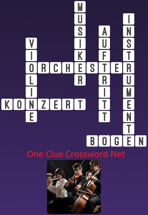 One Clue Crossword Orchester Antworten