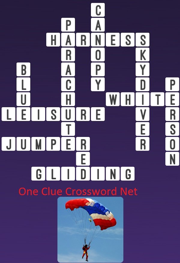 Parachute One Clue Crossword