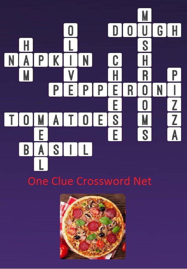 One Clue Crossword Pizza