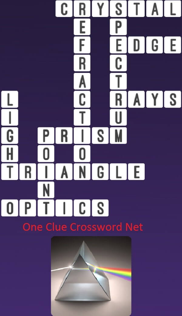 One Clue Crossword Prism Answer