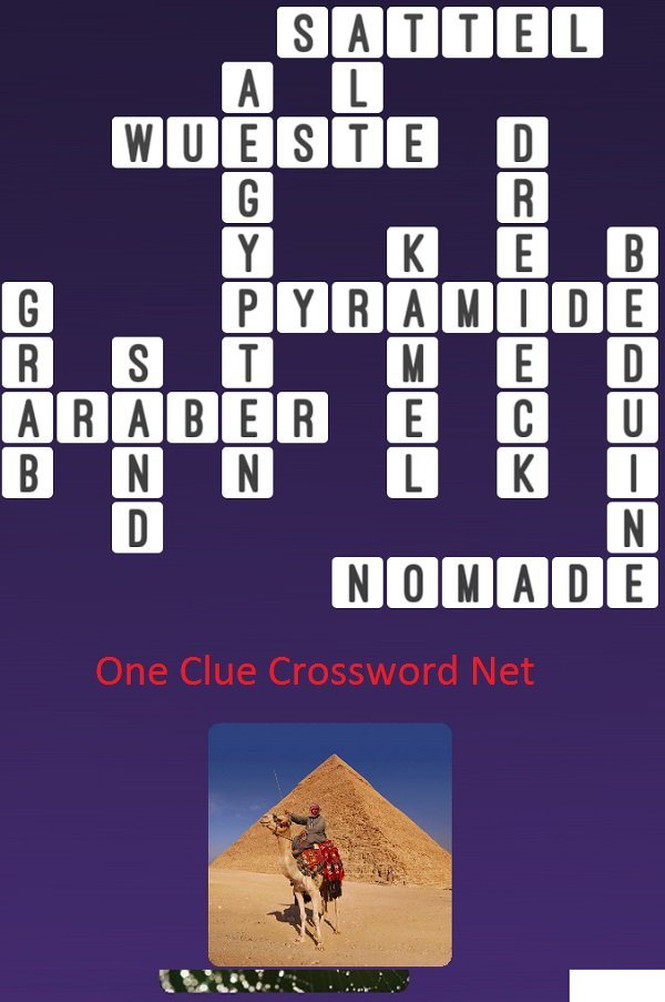 One Clue Crossword Pyramide Antworten