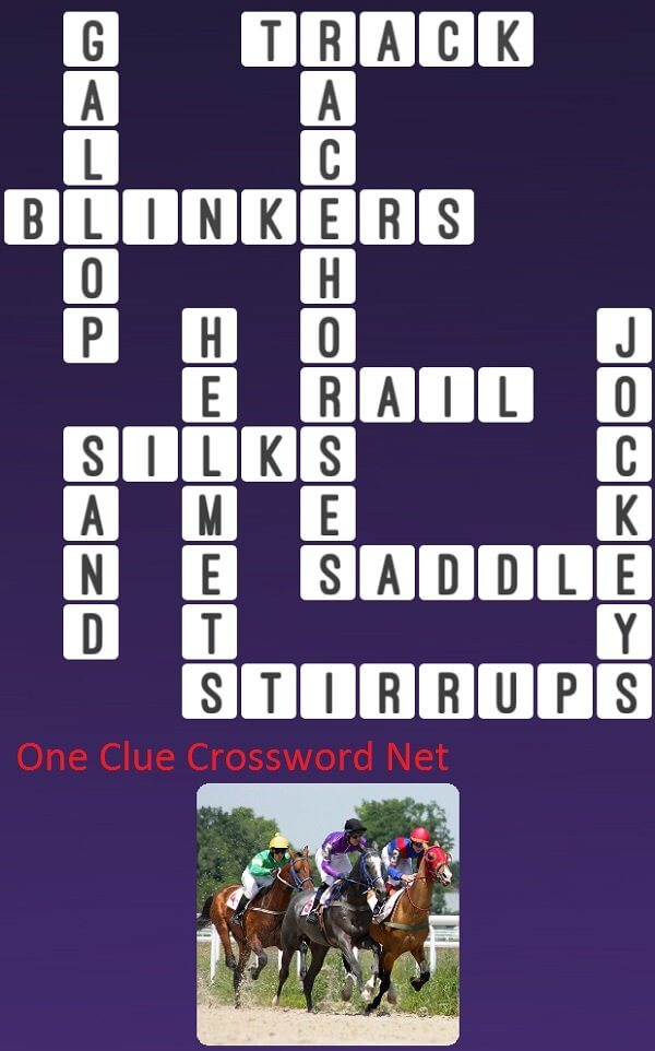 Race Horse One Clue Crossword