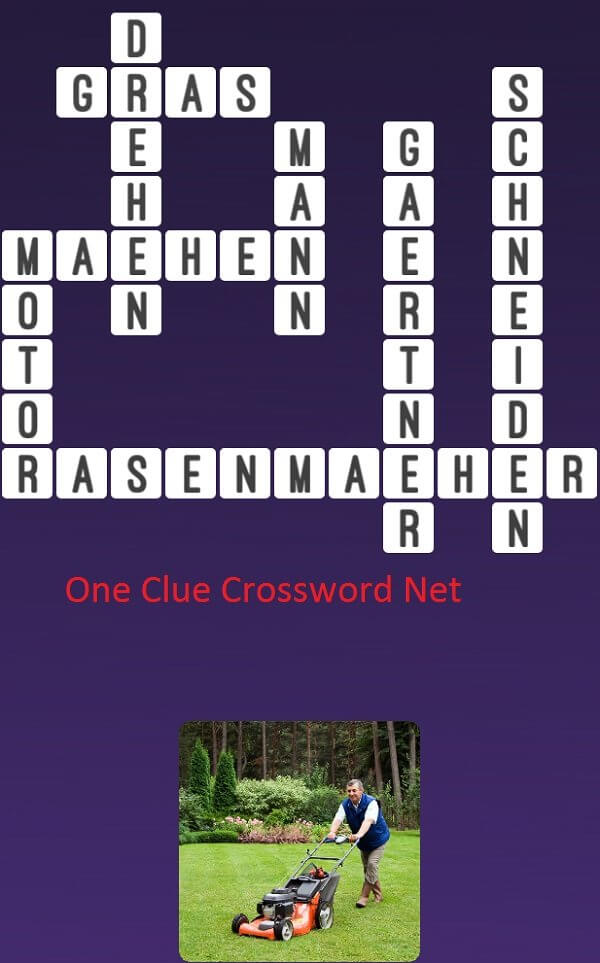 One Clue Crossword Rasenmaeher Antworten