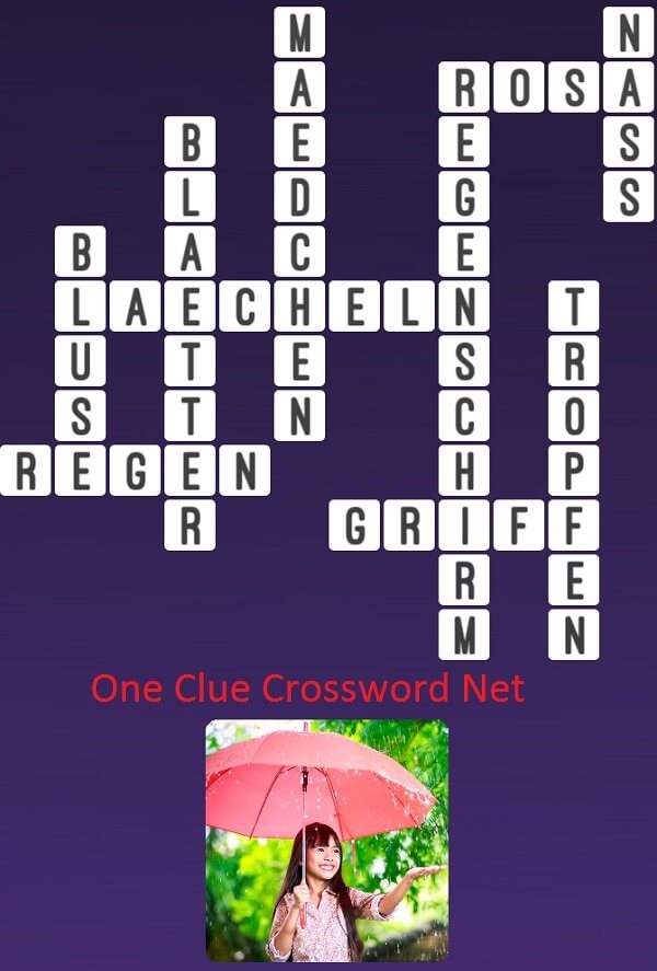 One Clue Crossword Regenschirm Antworten