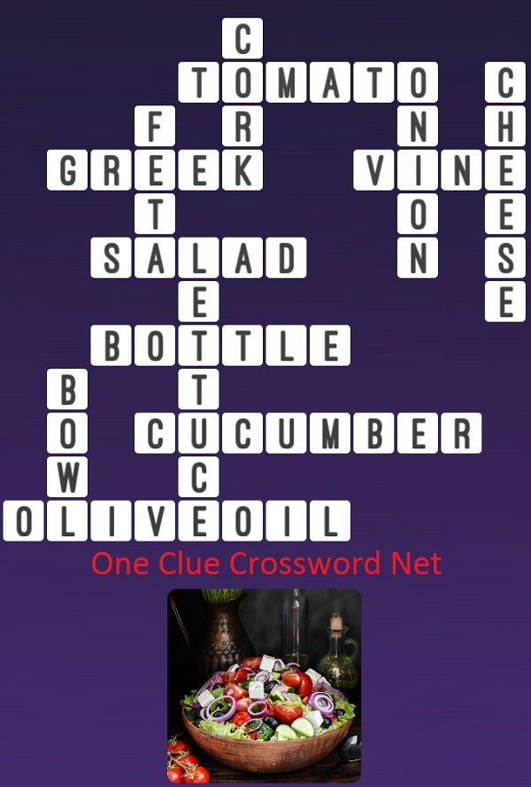 Salad One Clue Crossword