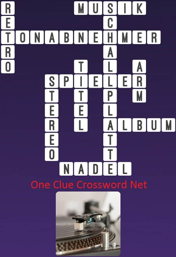 One Clue Crossword Schallplatte Antworten