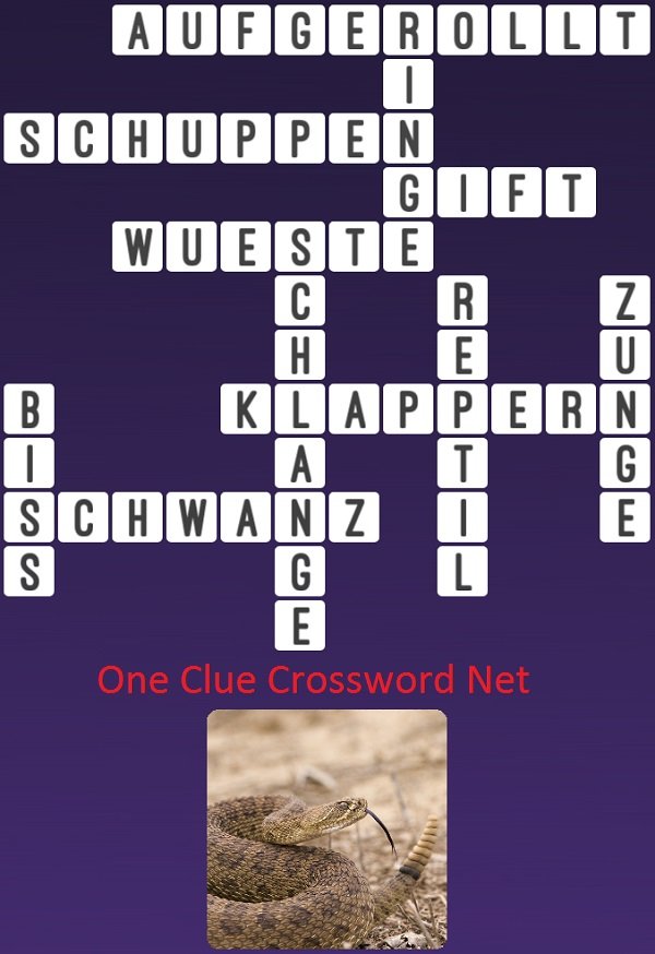 One Clue Crossword Schlange Antworten