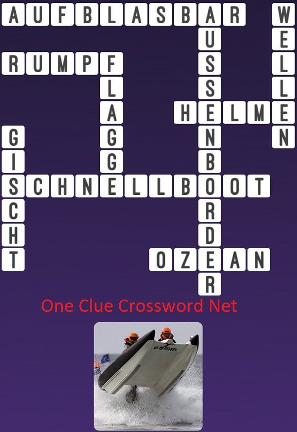 One Clue Crossword Schnellboot Antworten