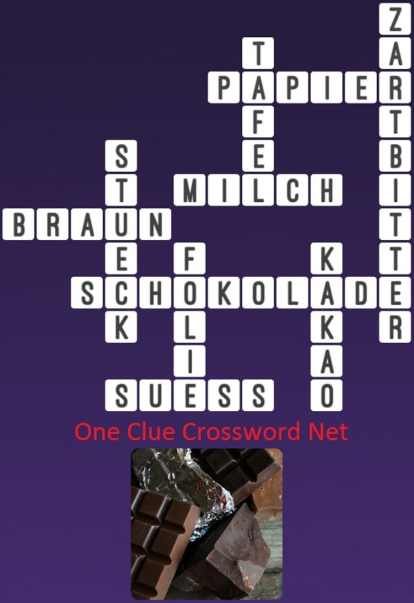 One Clue Crossword Schokolade Antworten