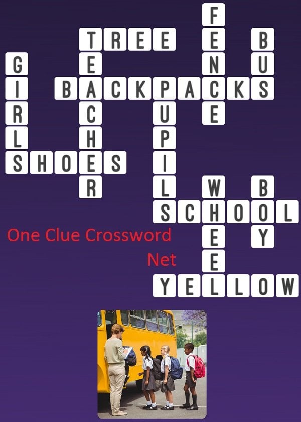 One Clue Crossword School Bus Answer