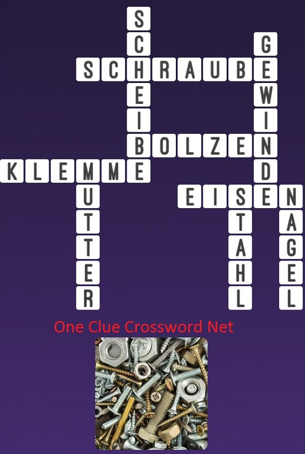 One Clue Crossword Schraube Antworten