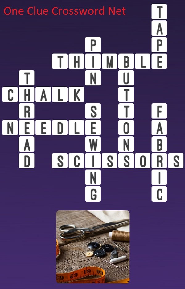 Scissors One Clue Crossword