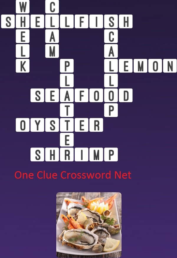 Seafood One Clue Crossword