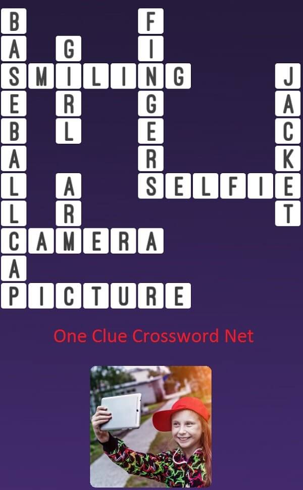 One Clue Crossword Selfie Answer