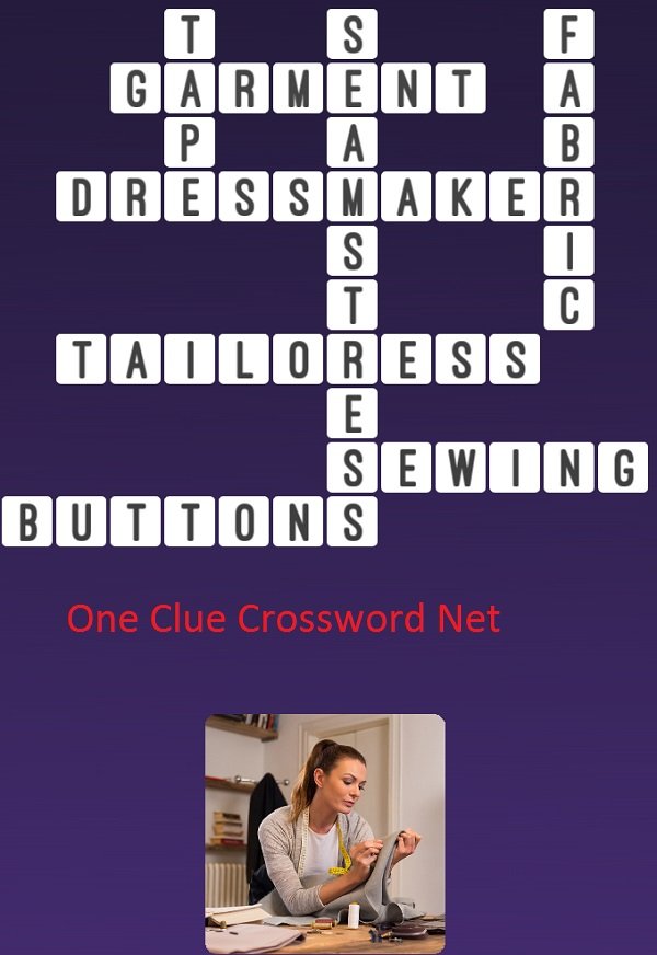 One Clue Crossword Sewing Answer
