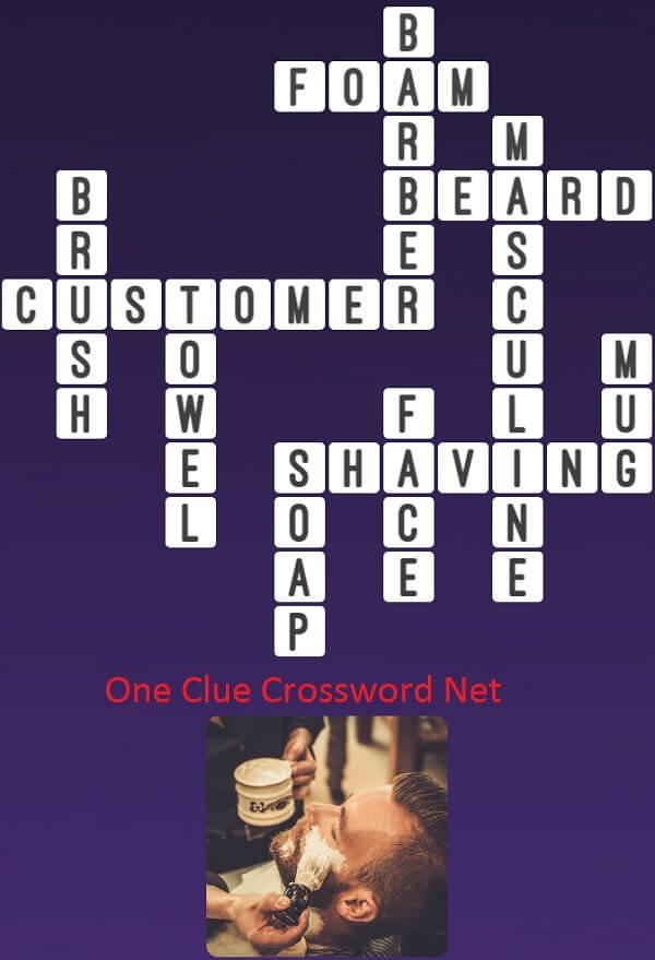 Shaving Canful Crossword