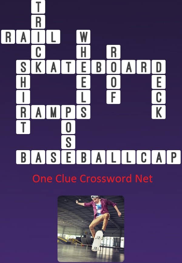 Skateboard Get Answers for One Clue Crossword Now