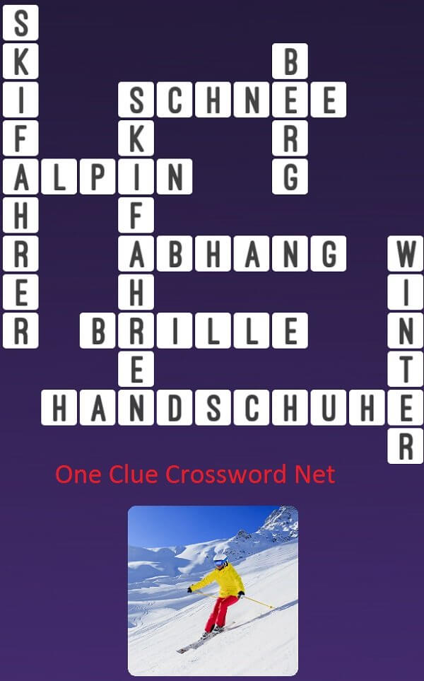 One Clue Crossword Skifahrer Antworten