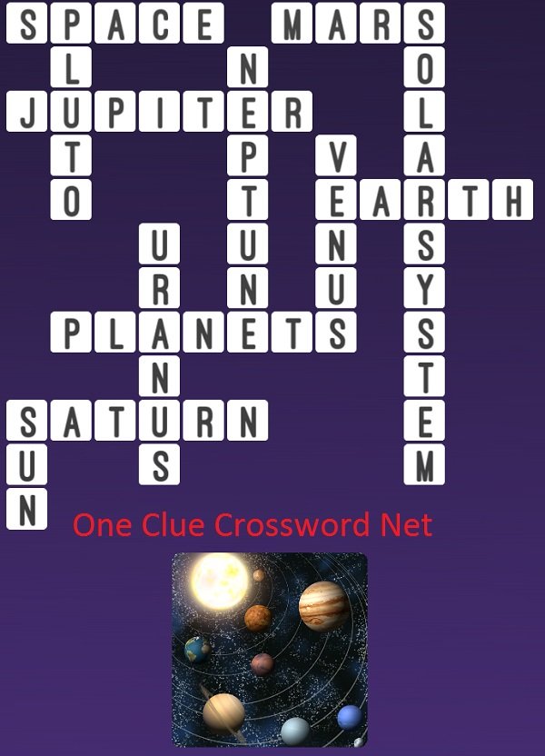 Solar System One Clue Crossword